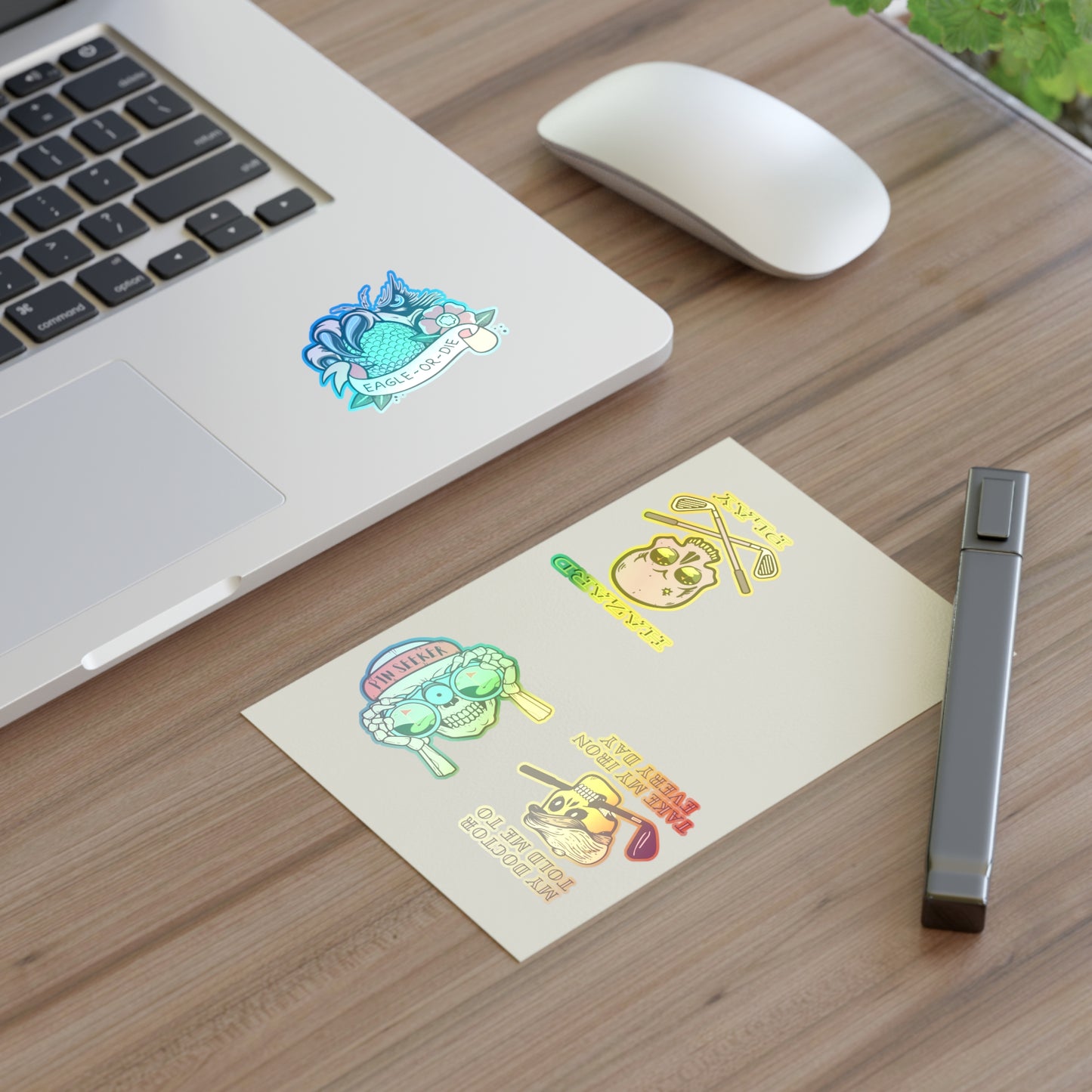 Motley Golf Sticker Sheet A