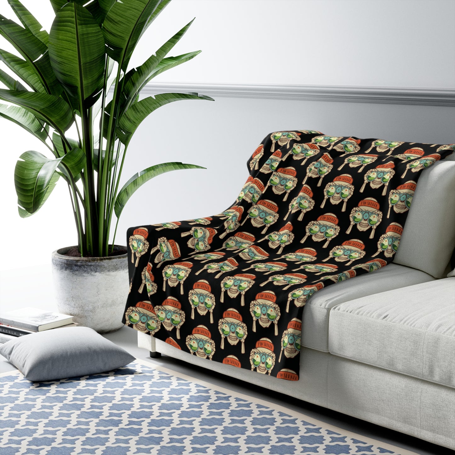 Pin Seeker | Plush Fleece Blanket