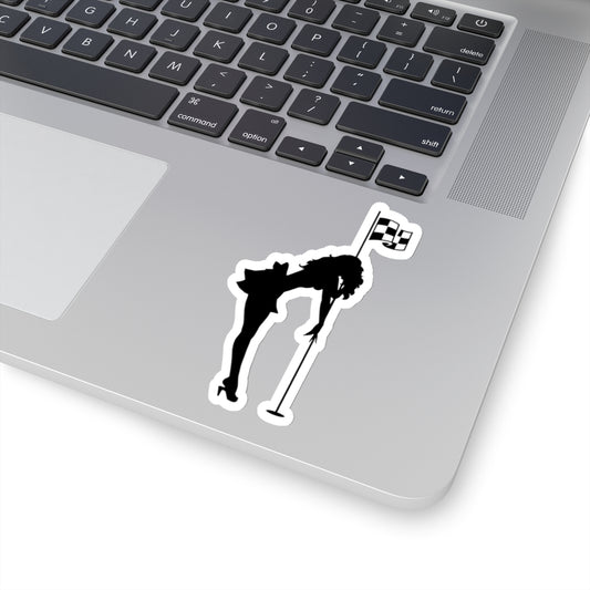 Sexy Golfer Silhouette Sticker
