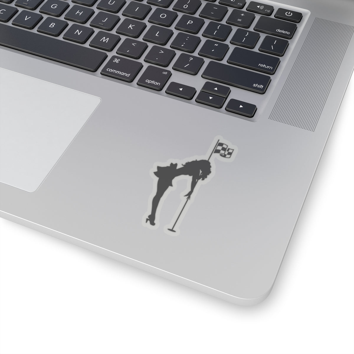 Sexy Golfer Silhouette Sticker