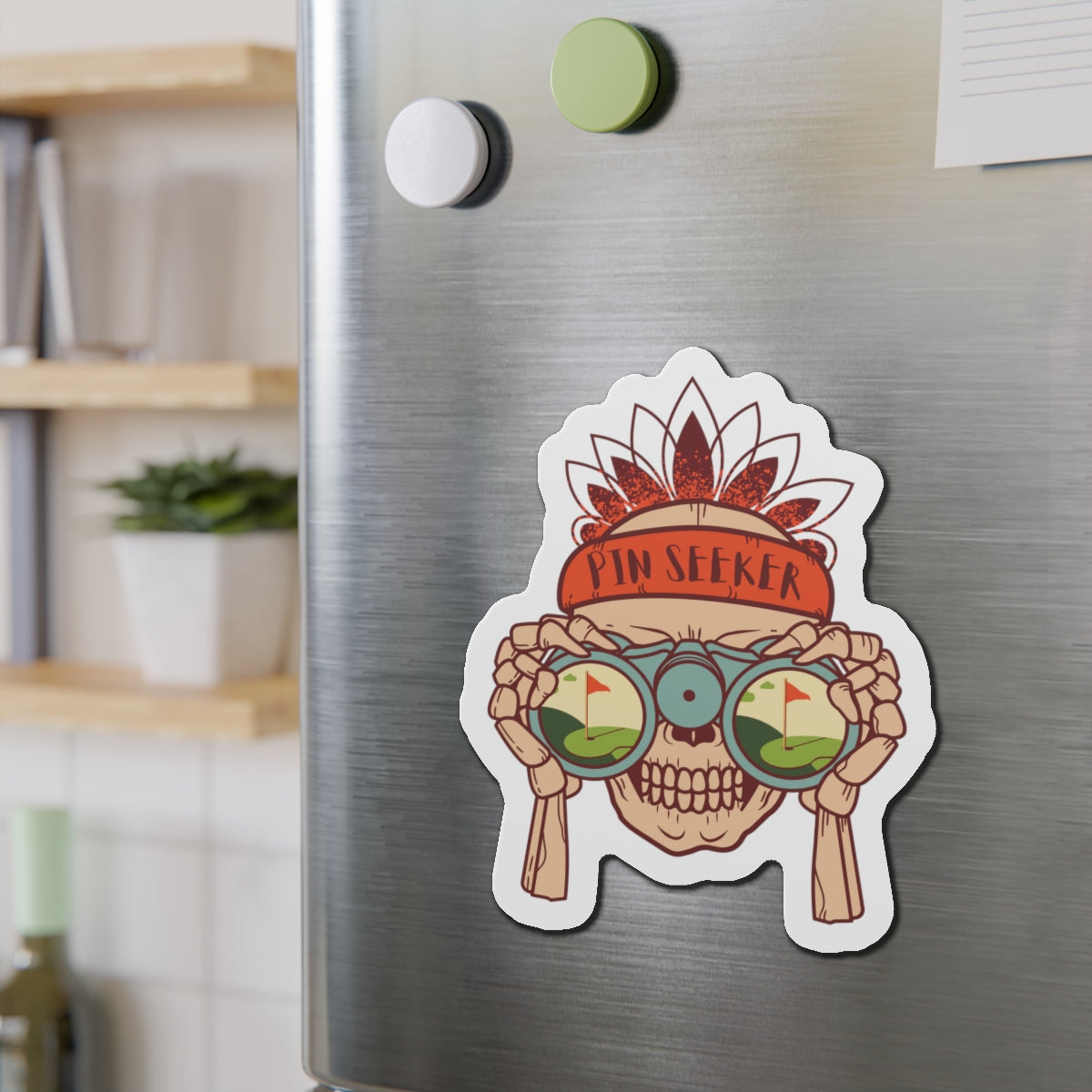 Fiesta Pin Seeker | Die-Cut Magnet