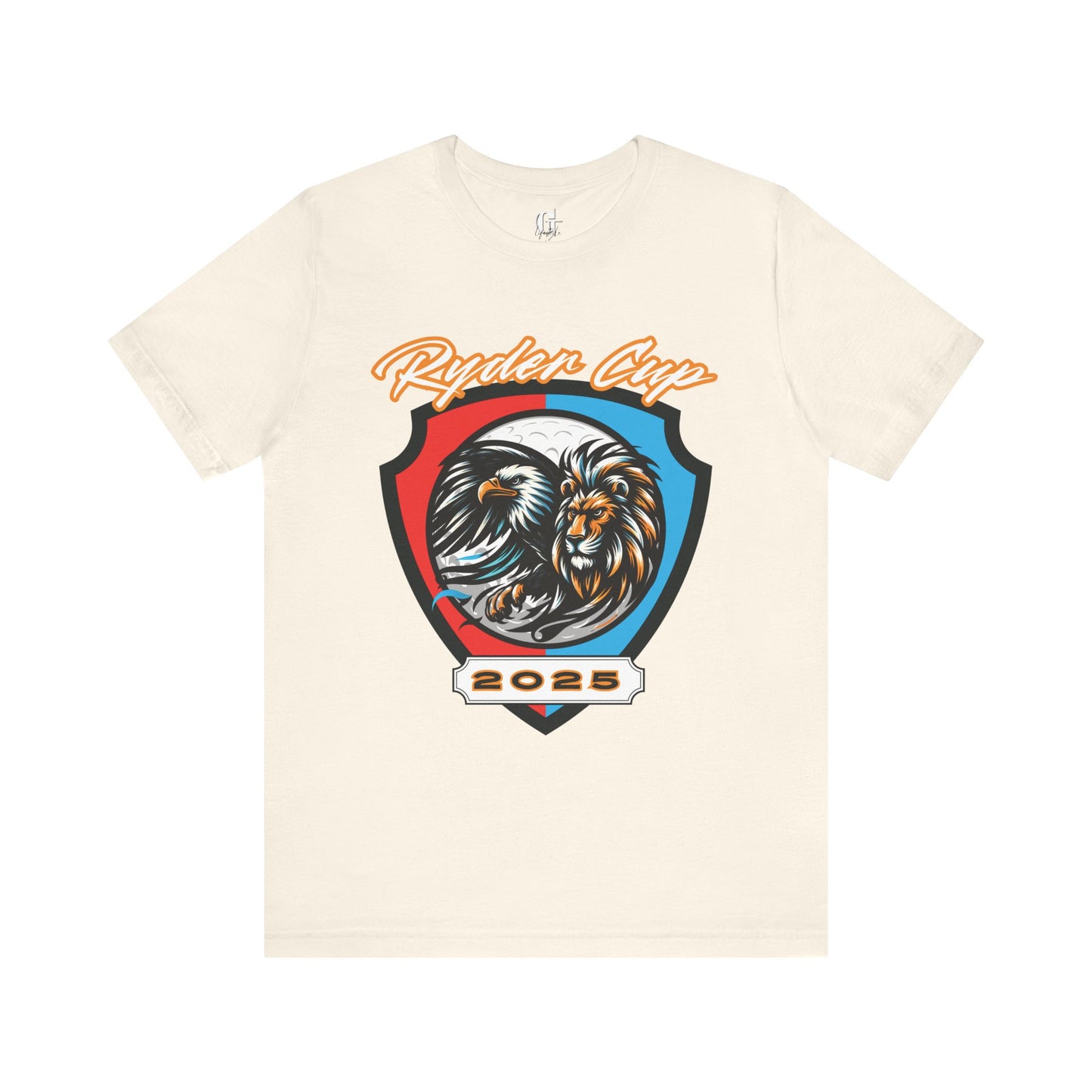 Ryder Cup T-Shirt – Bold Eagle vs Lion Golf Graphic Tee, USA vs Europe Golf Shirt