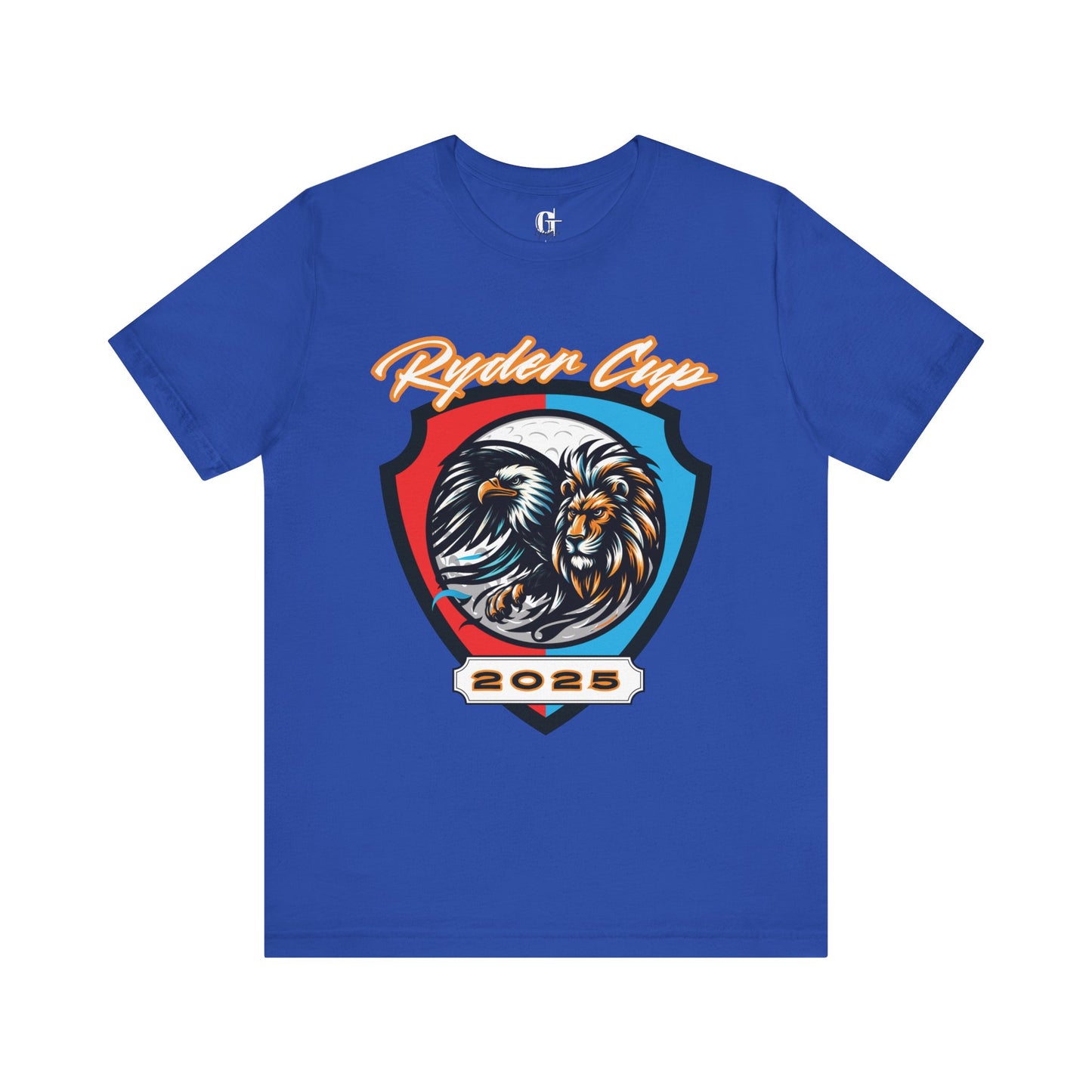 Ryder Cup T-Shirt – Bold Eagle vs Lion Golf Graphic Tee, USA vs Europe Golf Shirt