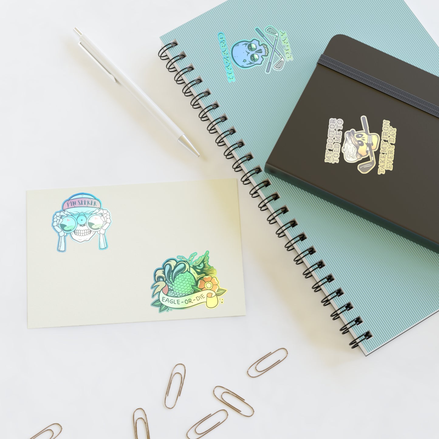 Motley Golf Sticker Sheet A
