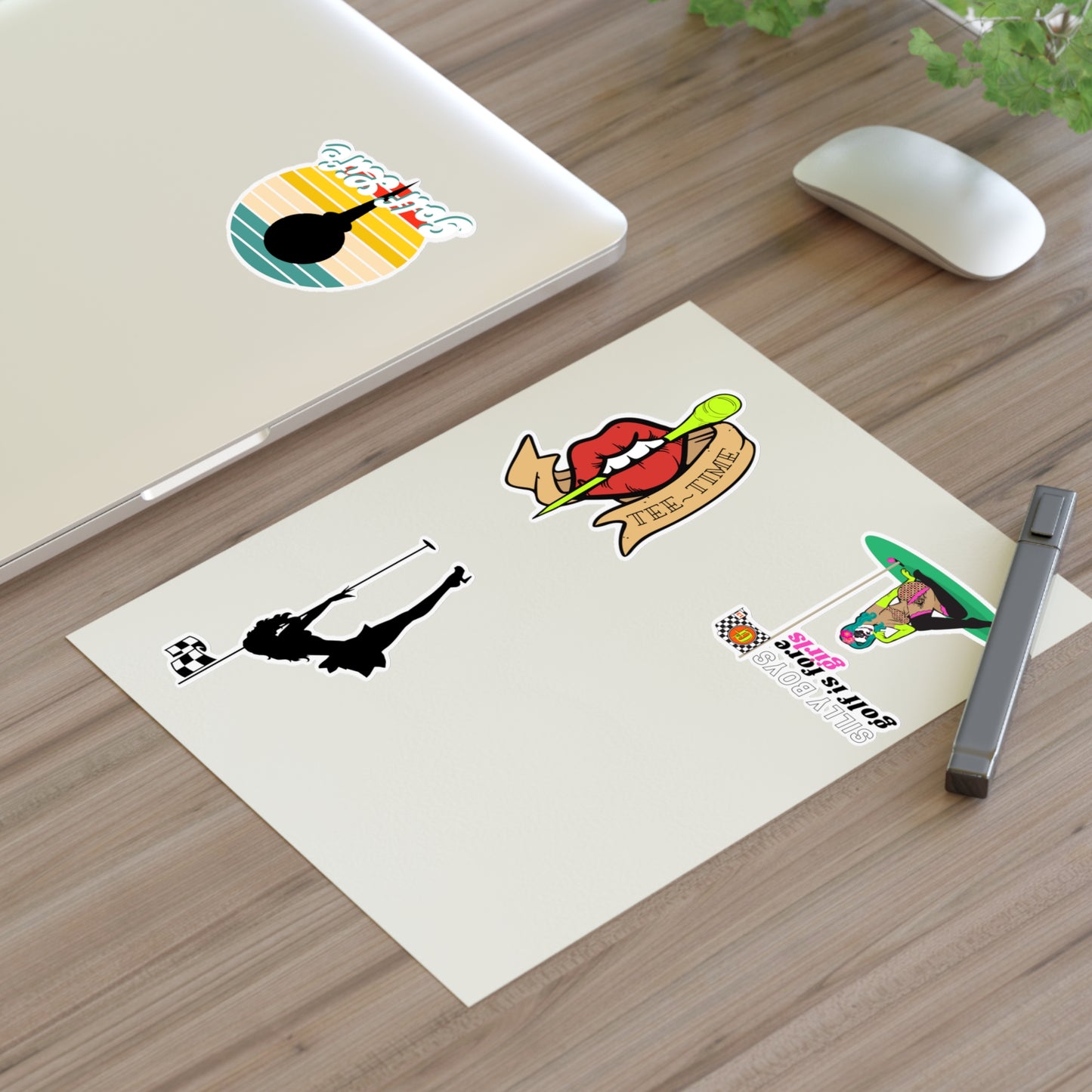 Motley Golf Sticker Sheet B
