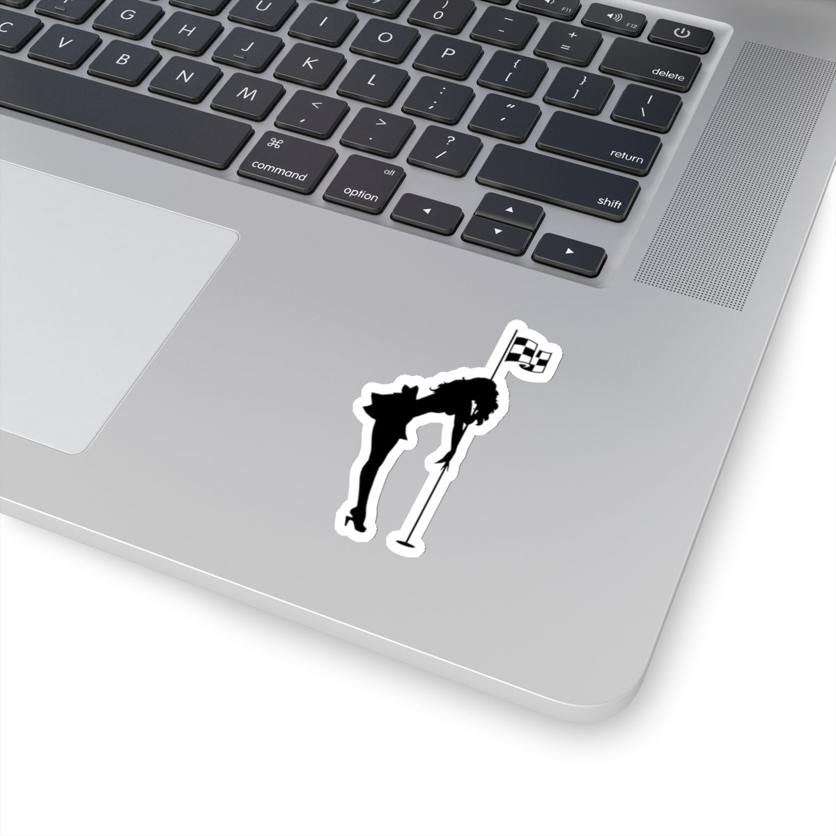 Sexy Golfer Silhouette Sticker