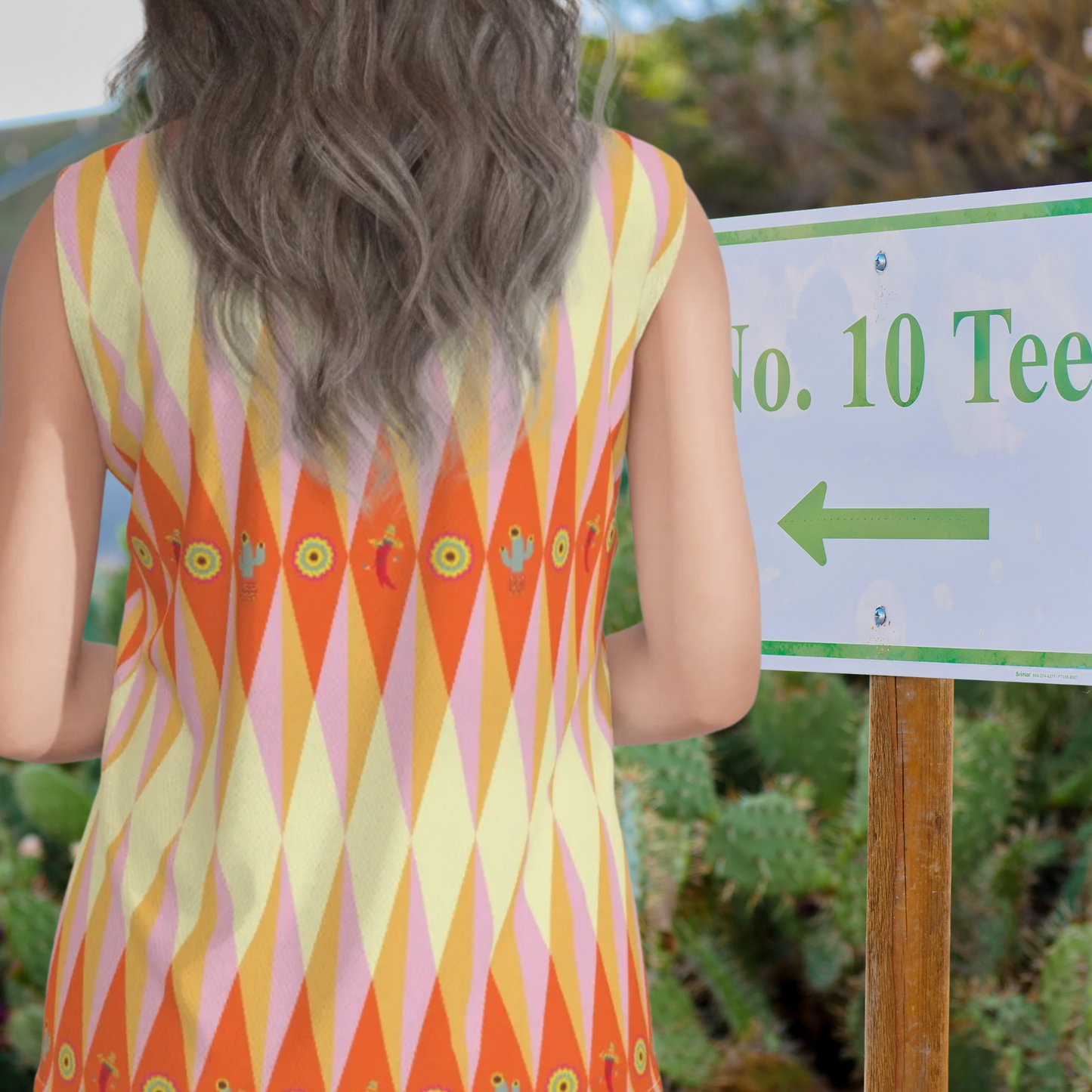 Fiesta Pin Seeker | Ladies Golf Polo