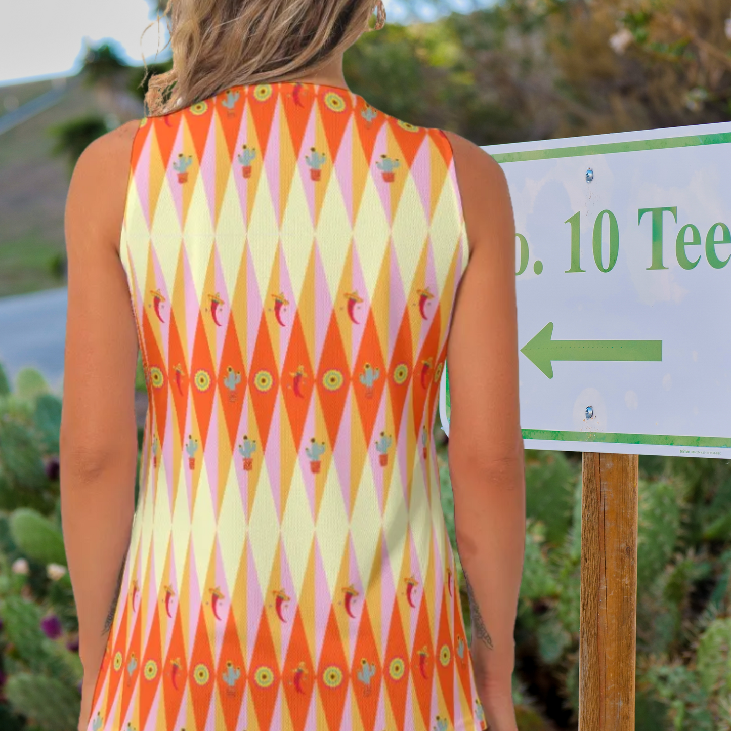 Fiesta Pin Seeker | Ladies Golf Polo