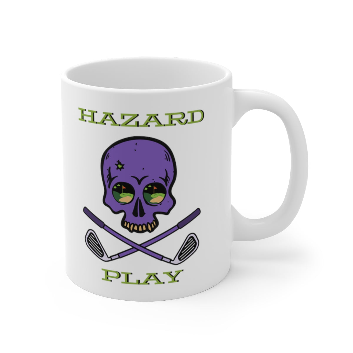 Hazard Play Golf Mug