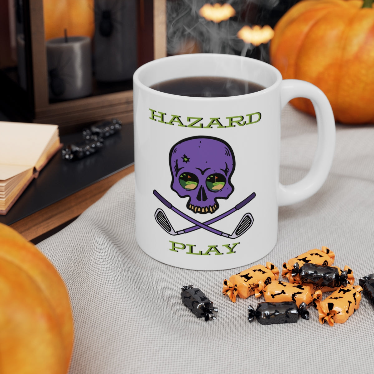 Hazard Play Golf Mug