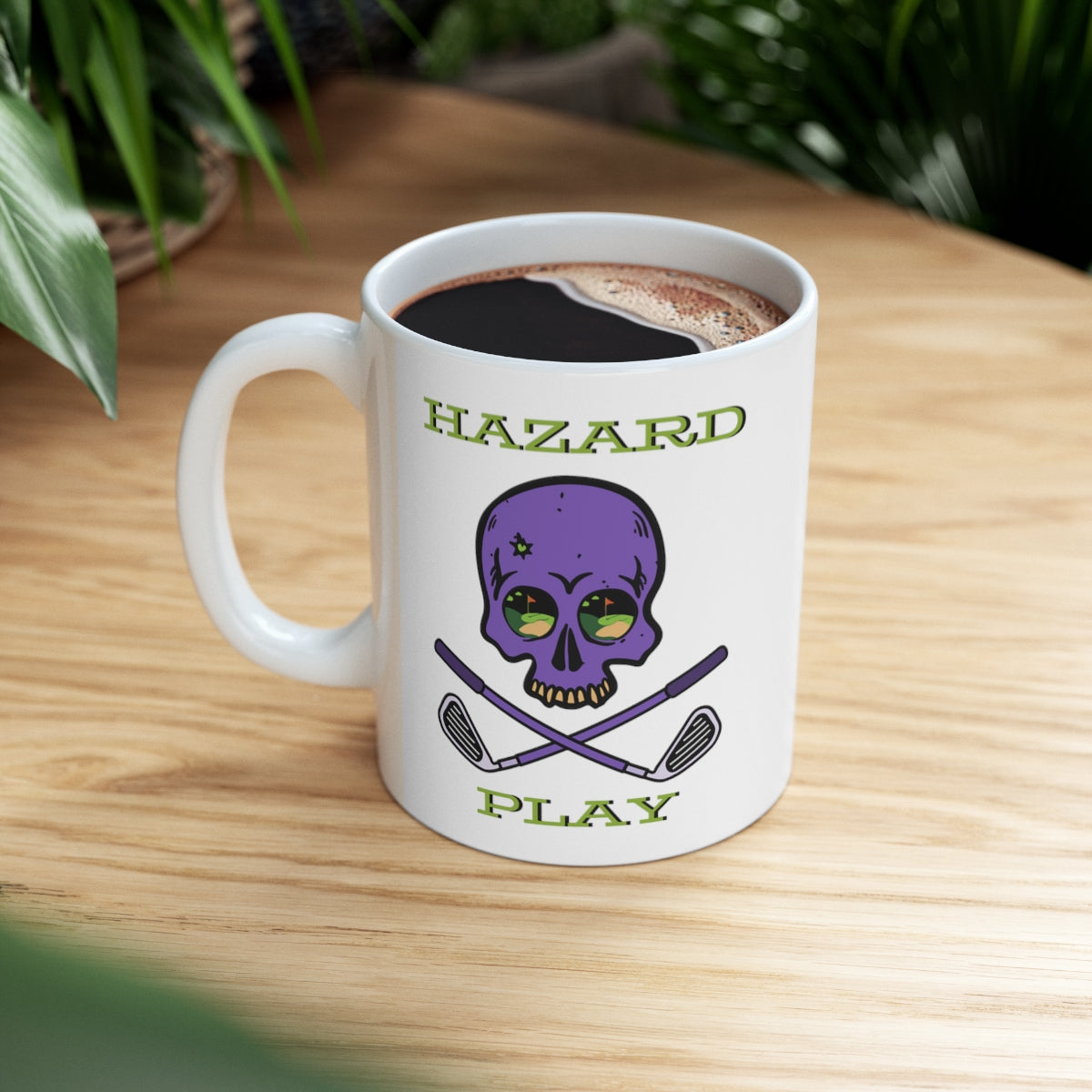Hazard Play Golf Mug