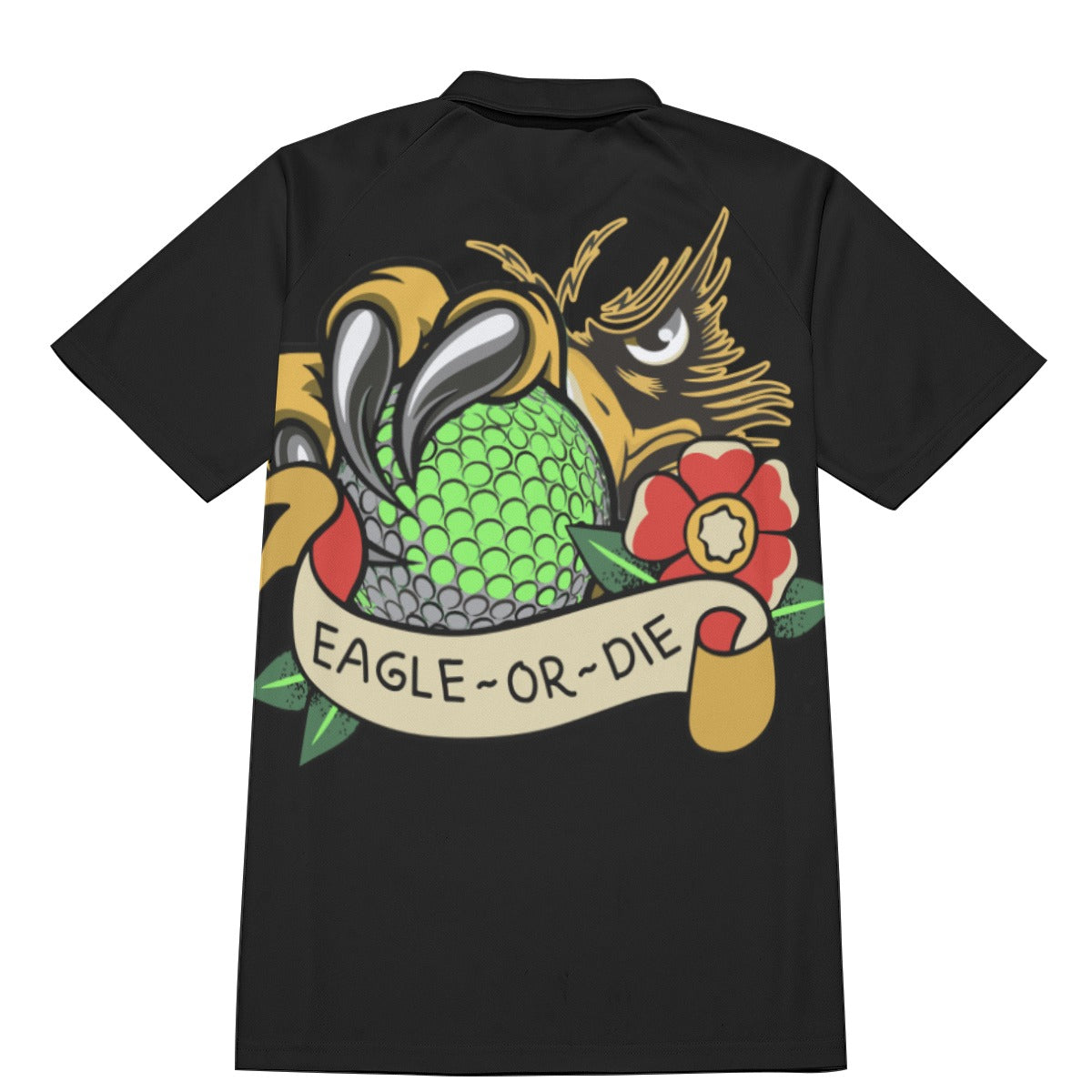Eagle Or Die Golf Polo
