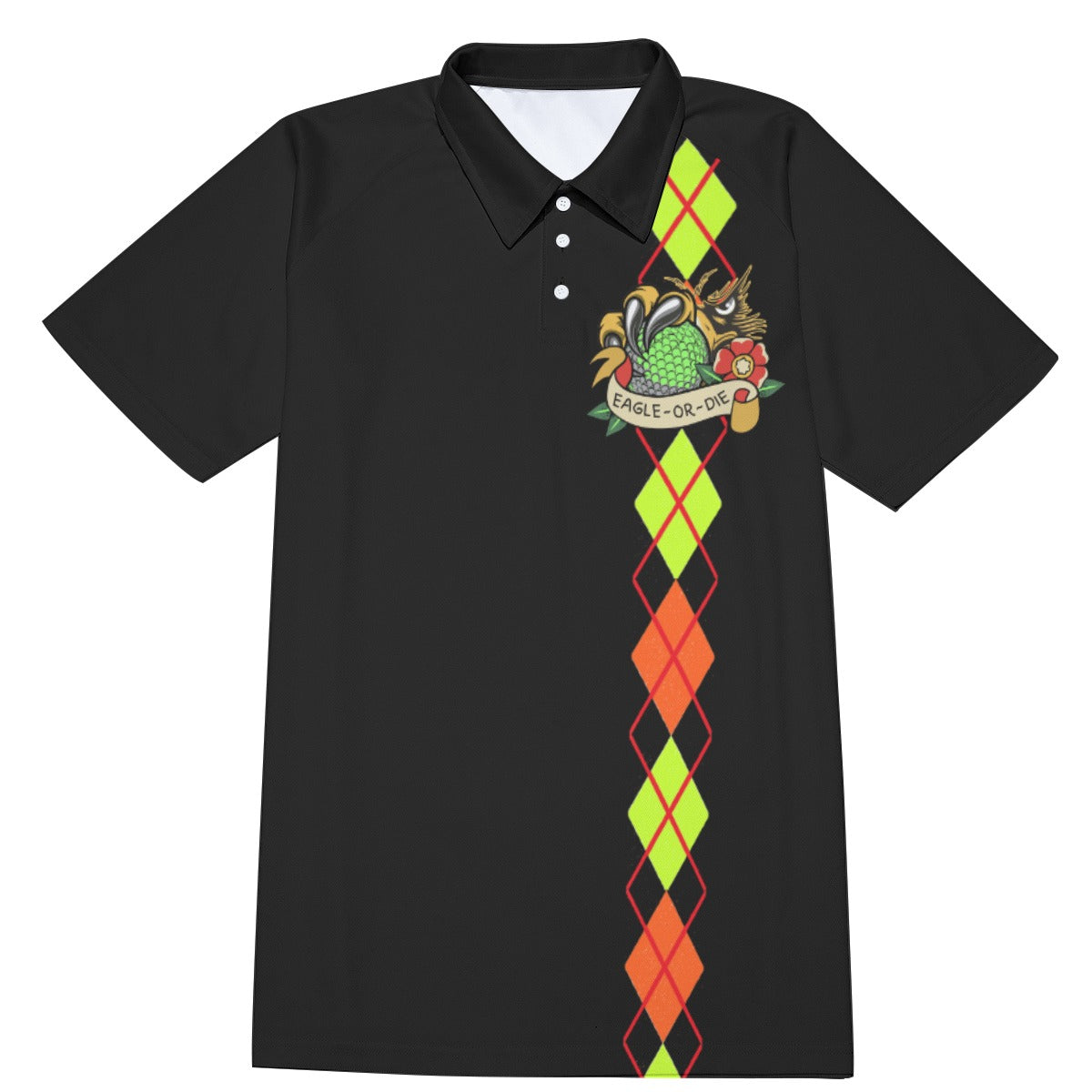 Eagle Or Die Golf Polo