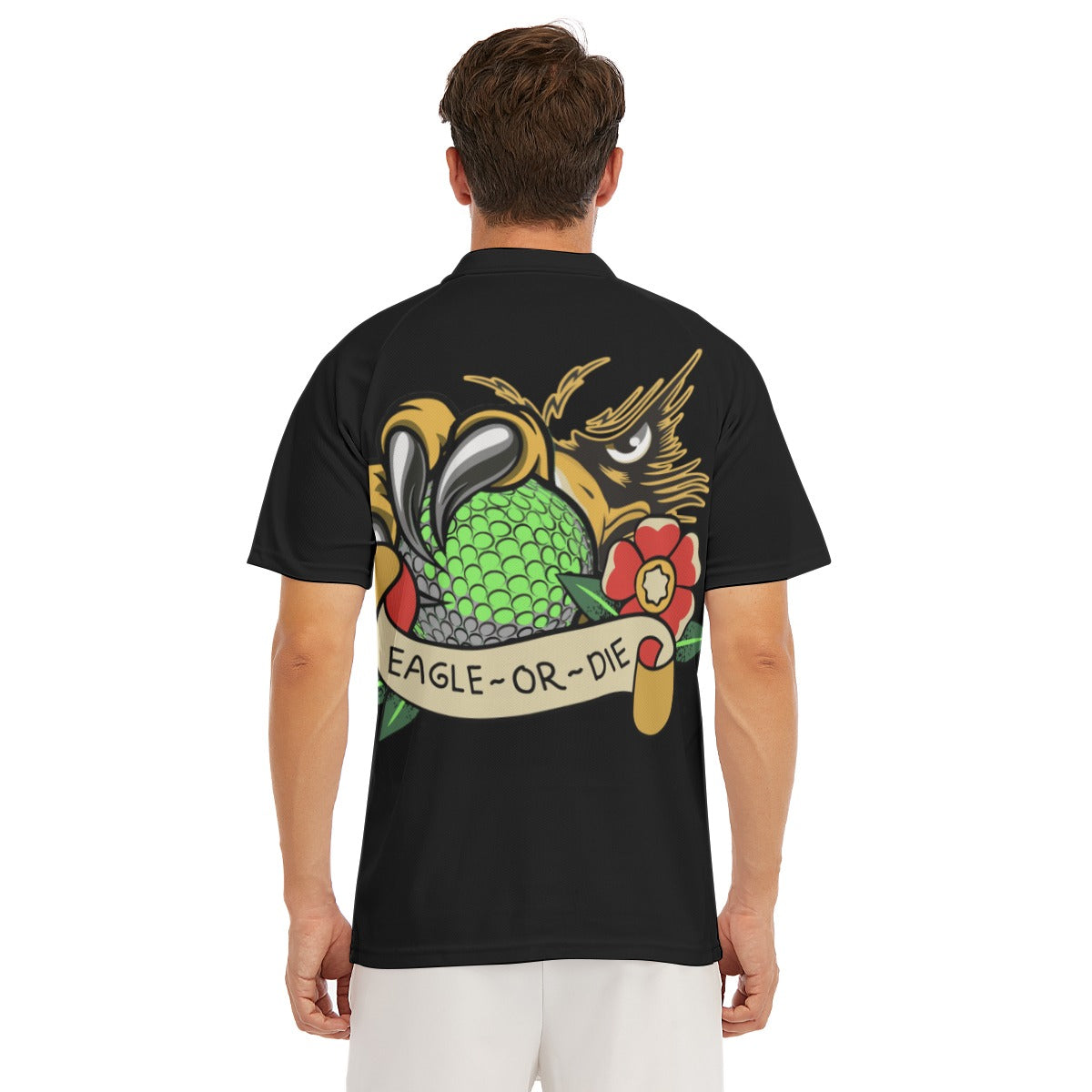 Eagle Or Die Golf Polo
