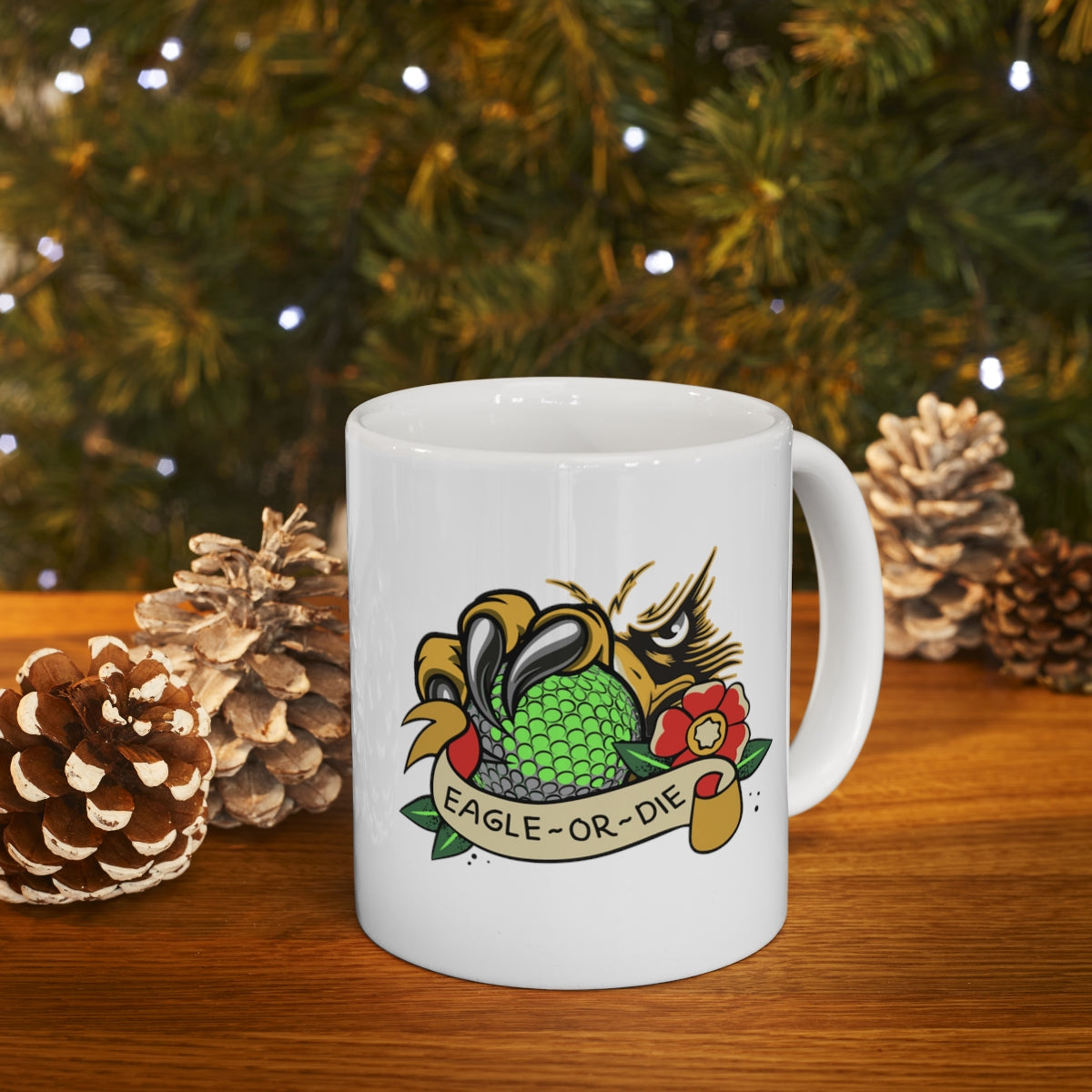 Eagle Or Die Golf Mug