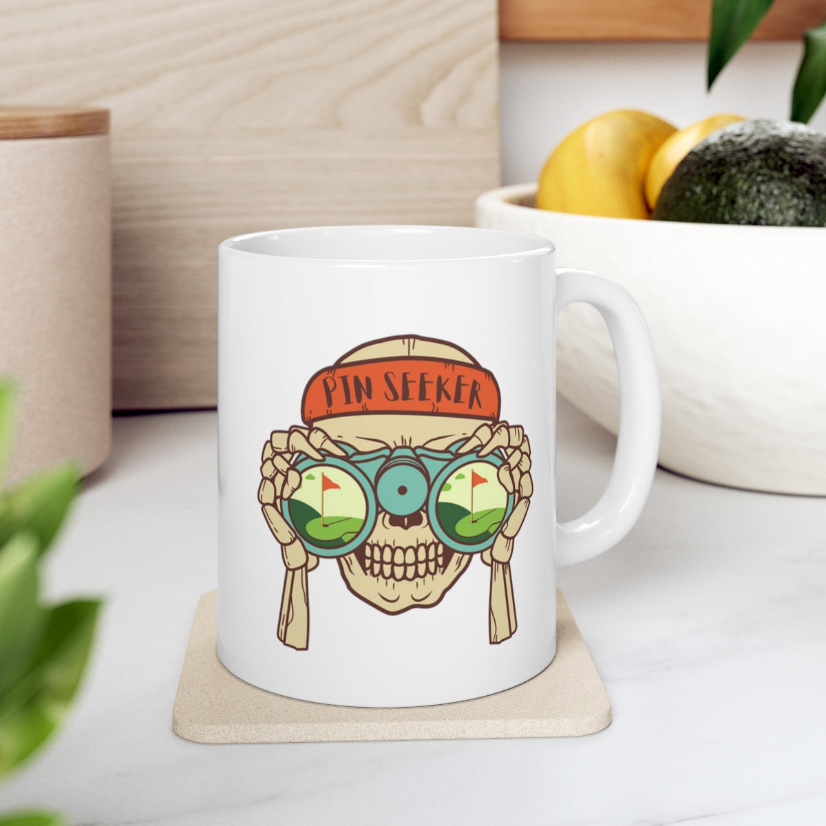 Pin Seeker Golf Mug