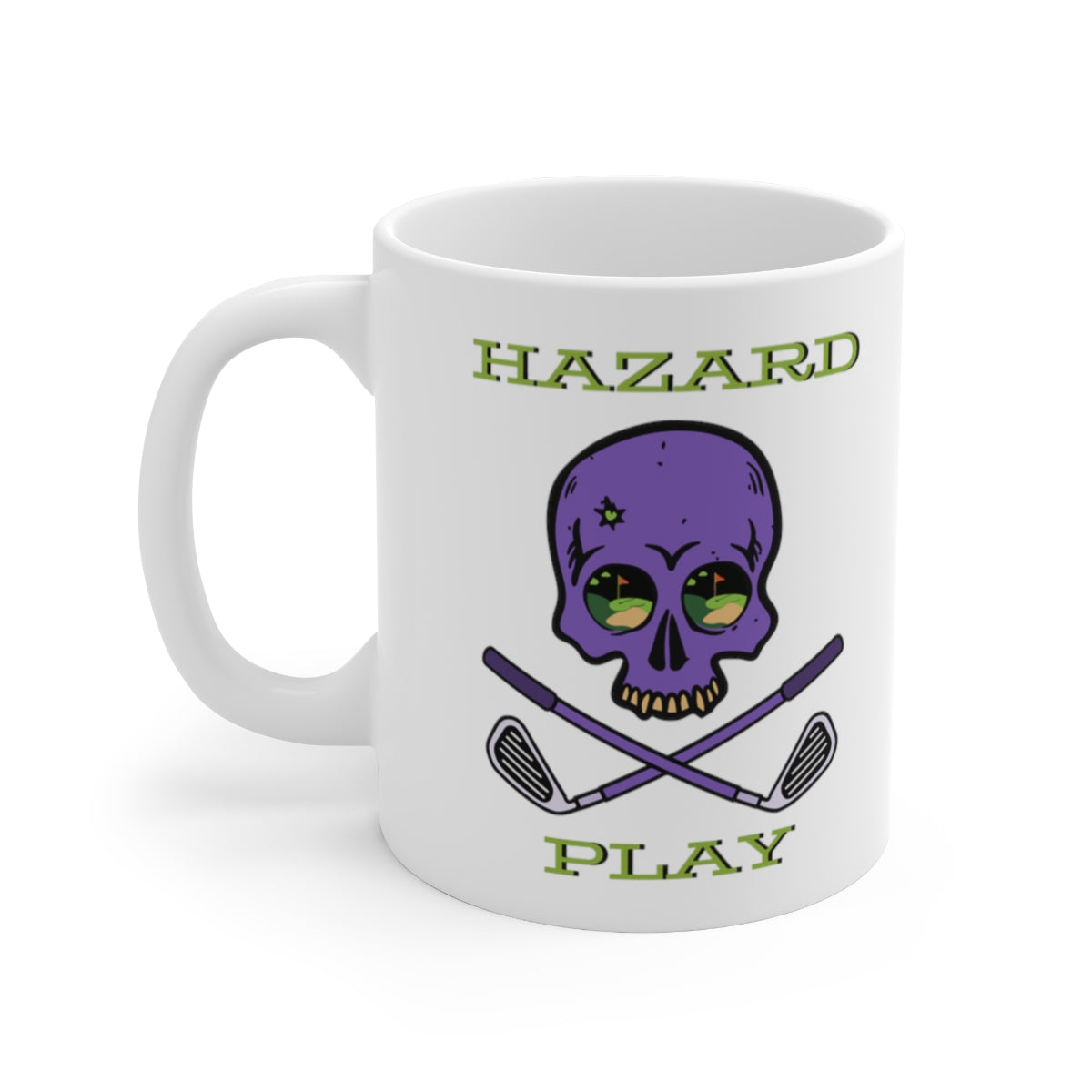 Hazard Play Golf Mug