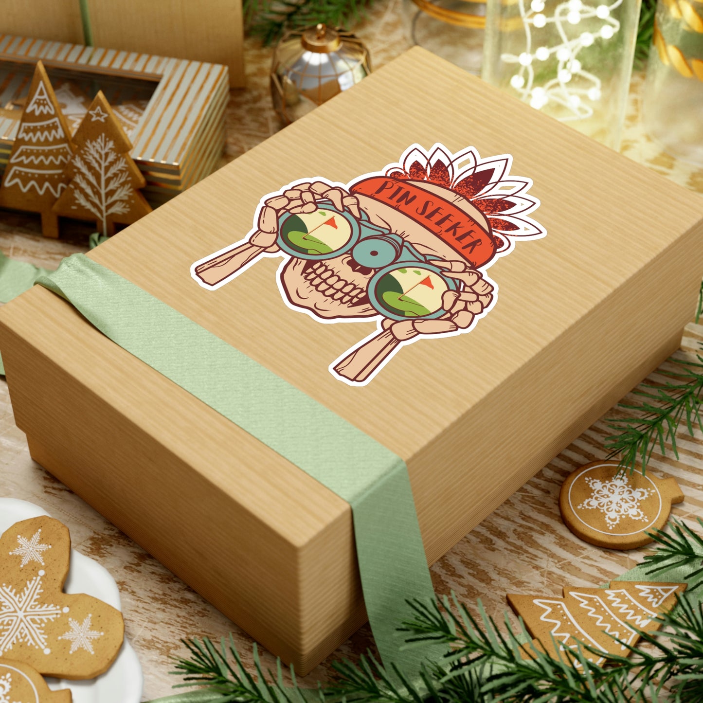 Fiesta Pin Seeker Vinyl Die-Cut Stickers
