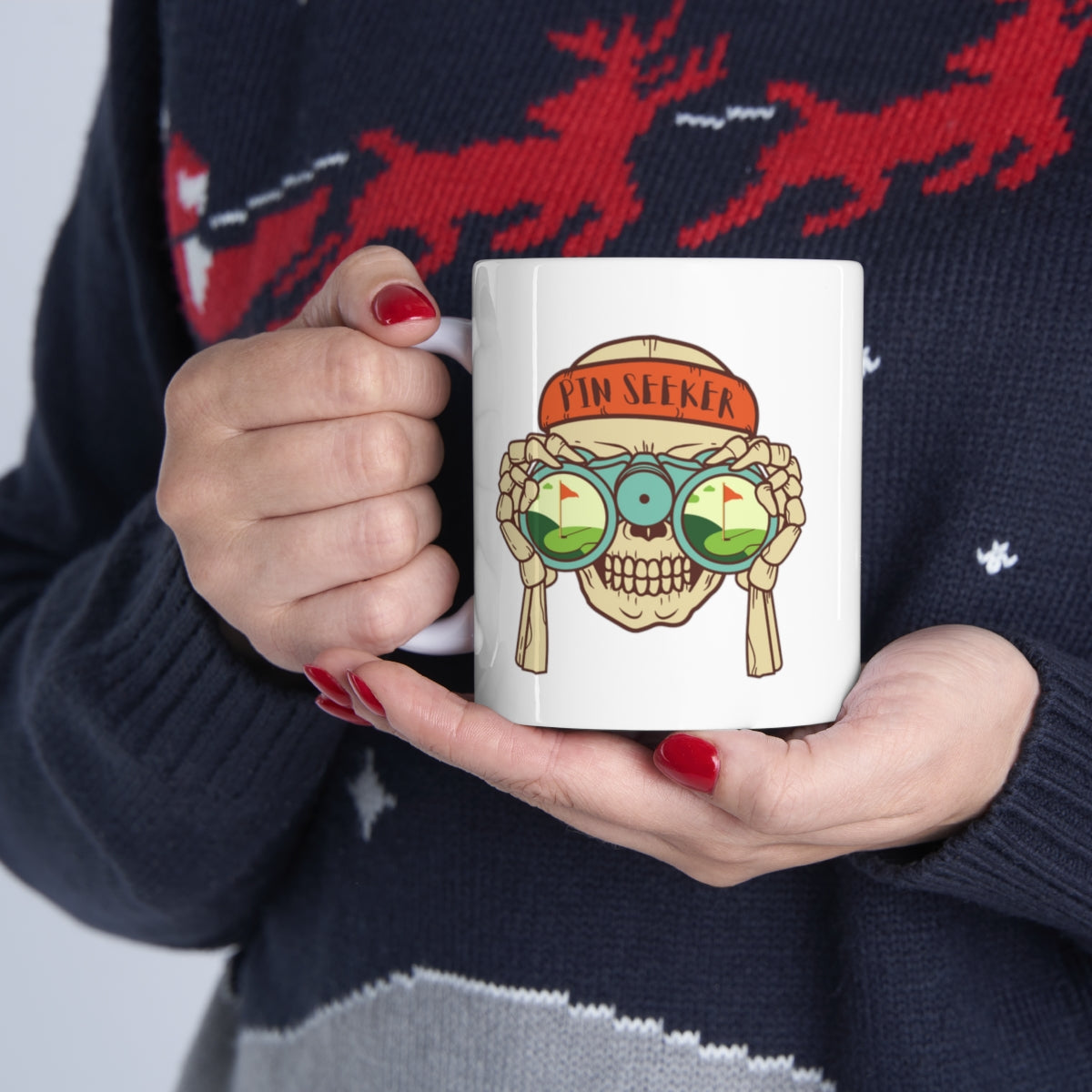 Pin Seeker Golf Mug