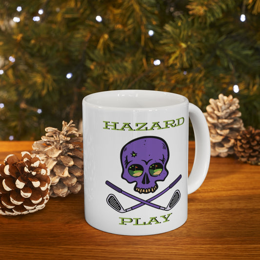 Hazard Play Golf Mug