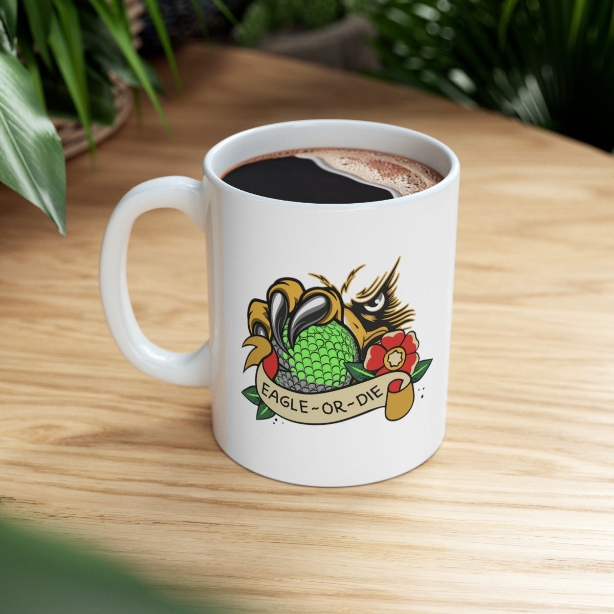 Eagle Or Die Golf Mug