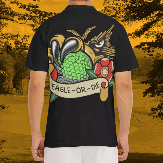 Eagle Or Die Golf Polo