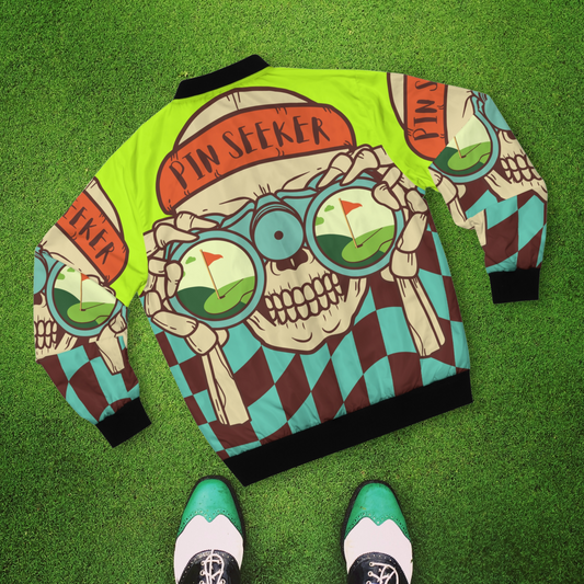 Pin Seeker Golf Bomber Jacket