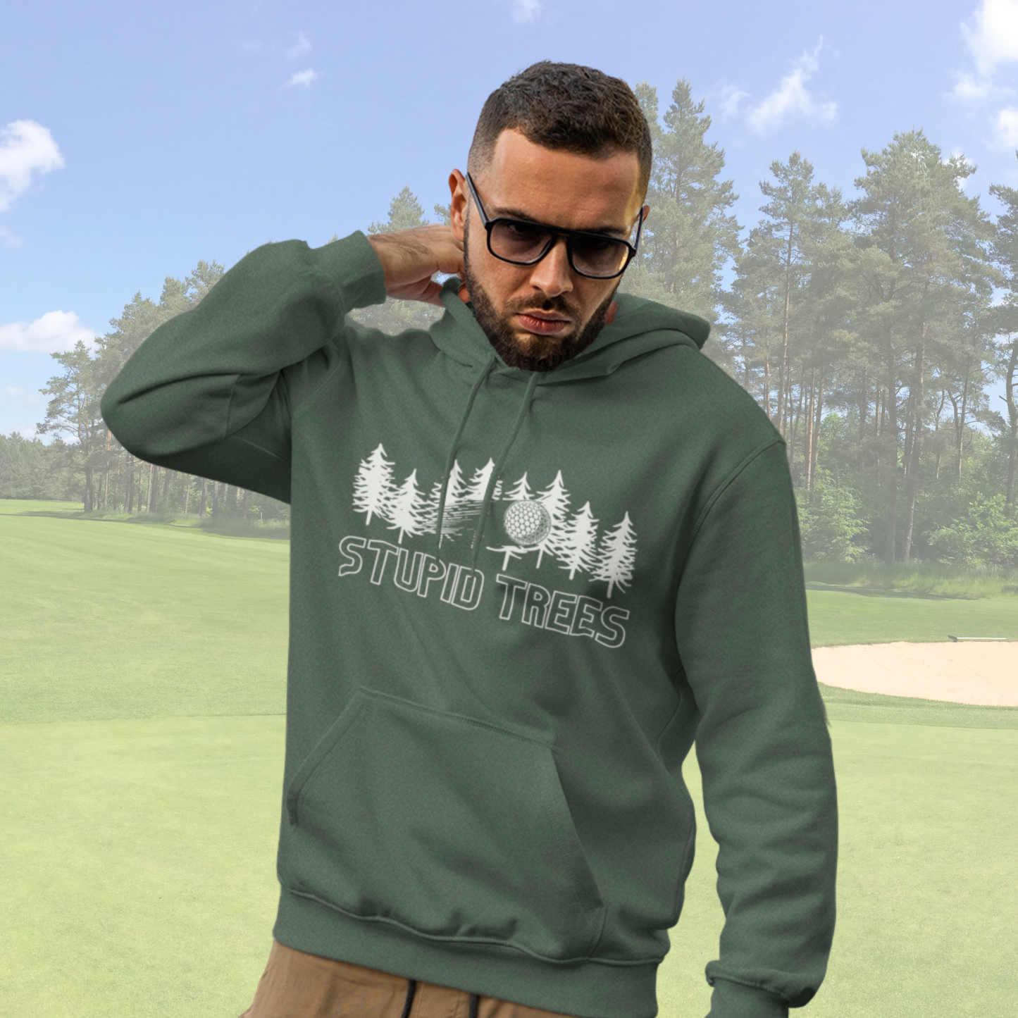 Stupid Trees | Unisex Golf Hoodie